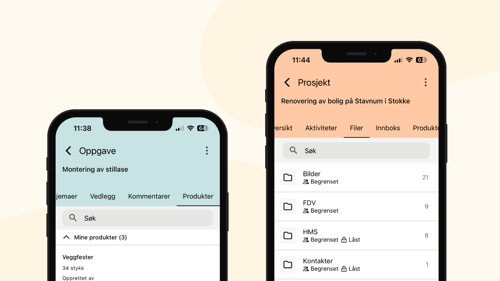 Prosjekt-mockup-app