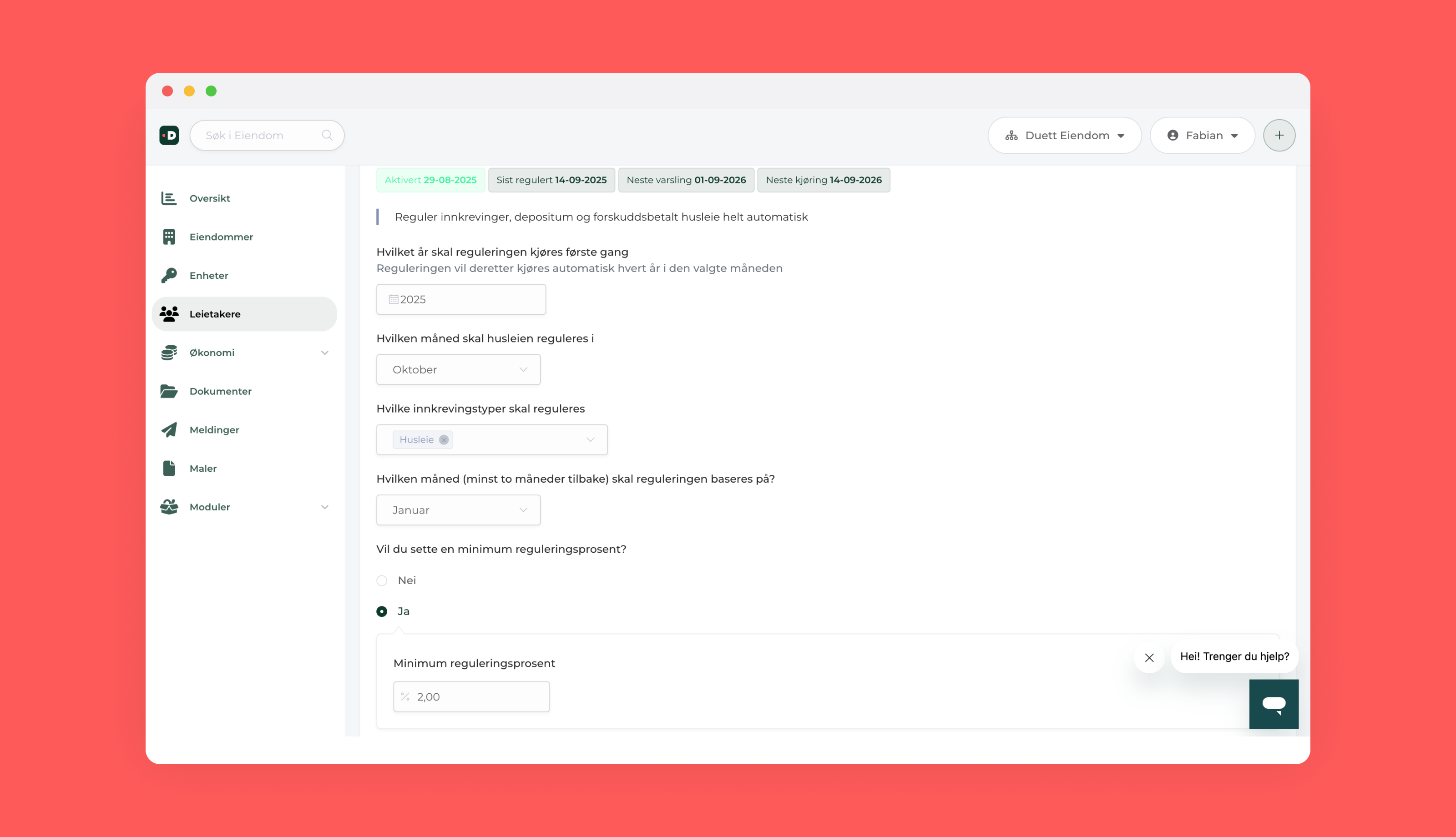 DE-regulering-a-melding